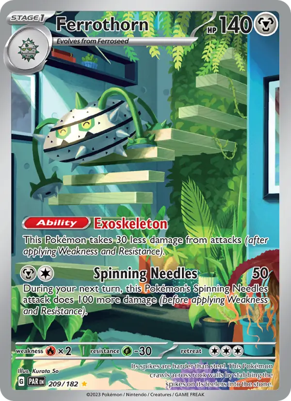 Ferrothorn — Paradox Rift card #209