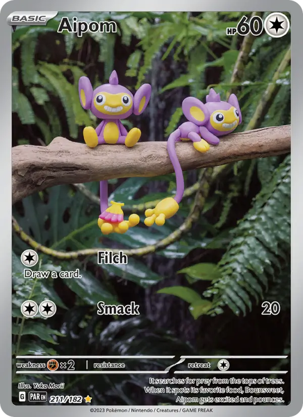 Aipom — Paradox Rift card #211