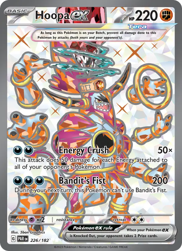 Hoopa ex — Paradox Rift card #226