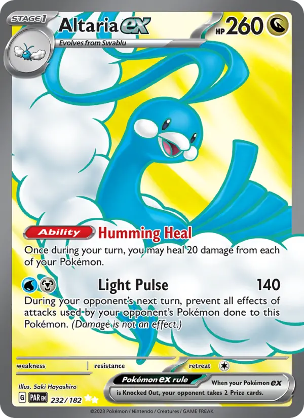 Altaria ex — Paradox Rift card #232