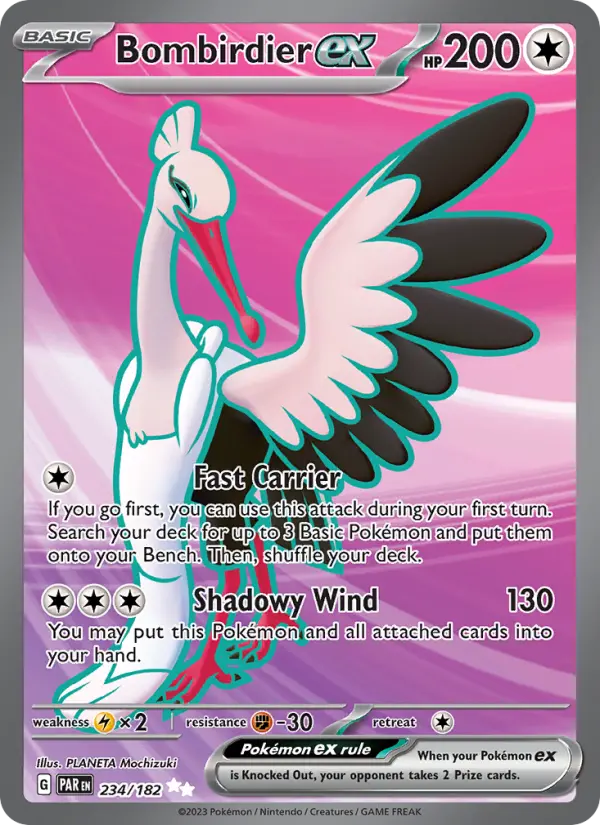 Bombirdier ex — Paradox Rift card #234