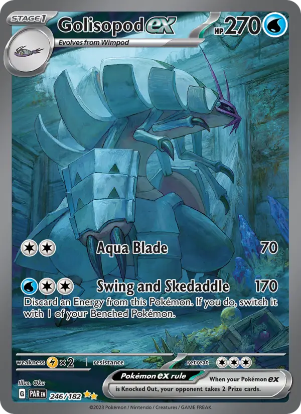 Golisopod ex — Paradox Rift card #246