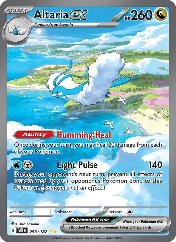 Altaria ex — Paradox Rift card #253