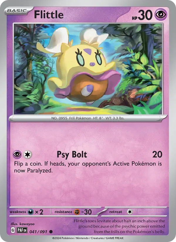 Flittle — Paldean Fates card #041