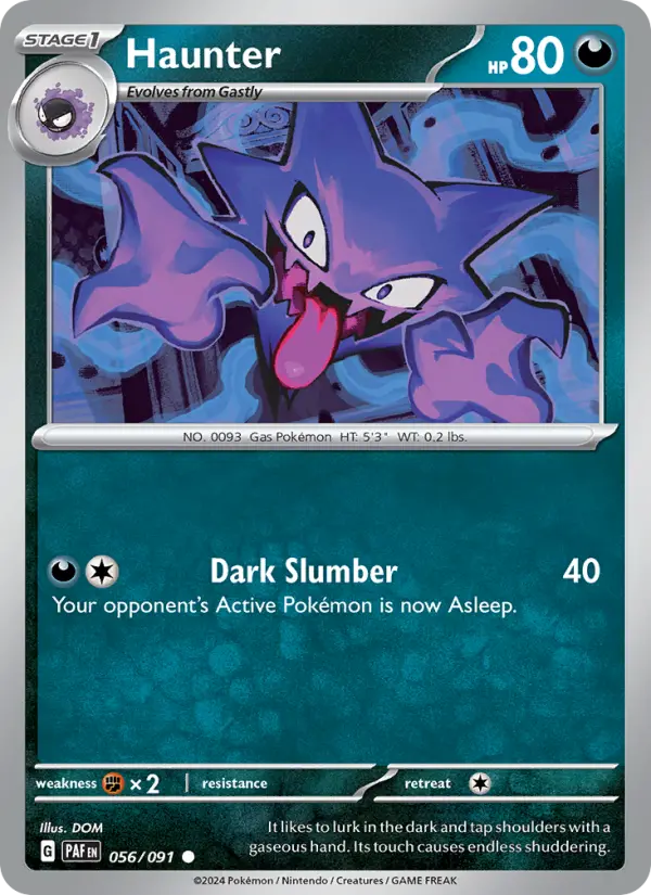 Haunter — Paldean Fates card #056
