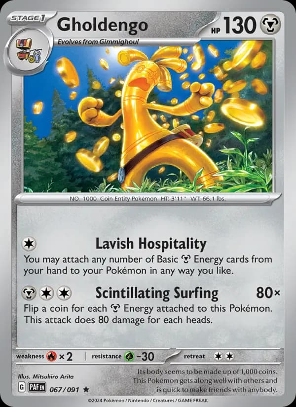 Gholdengo — Paldean Fates card #067