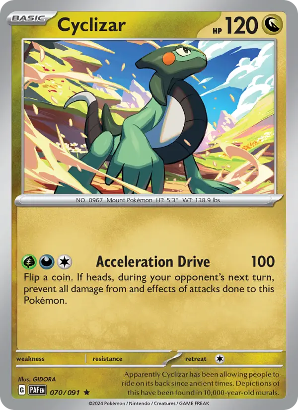 Cyclizar — Paldean Fates card #070