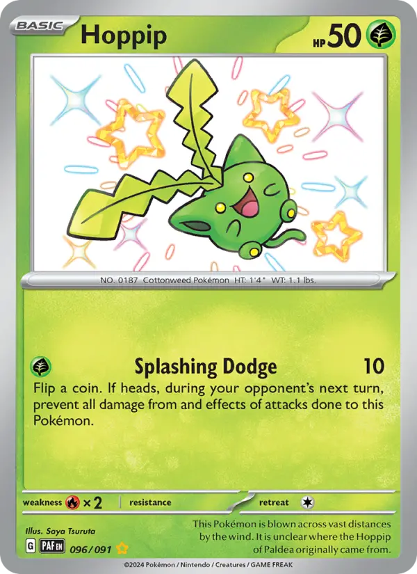 Hoppip — Paldean Fates card #096