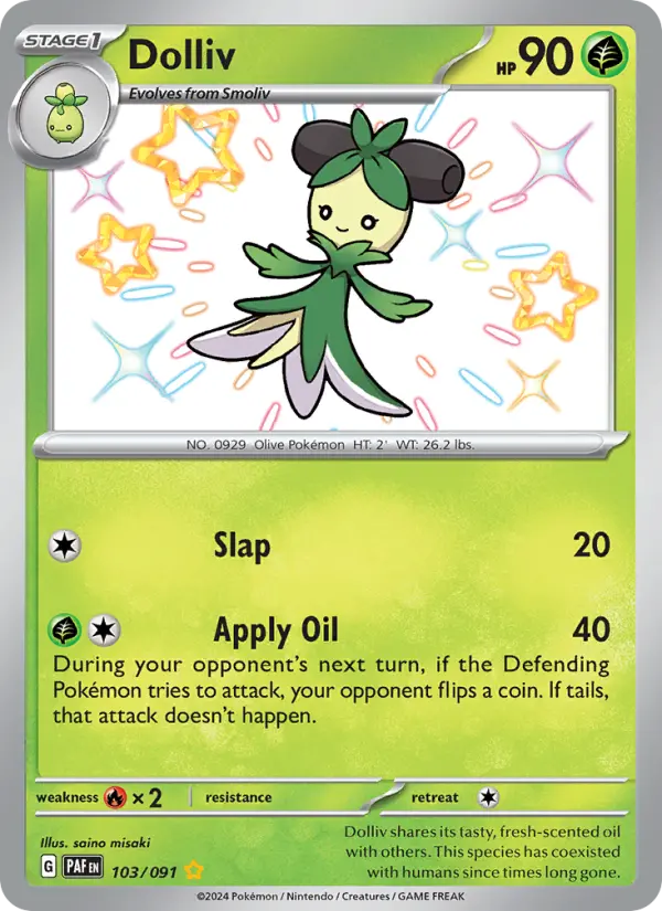 Dolliv — Paldean Fates card #103