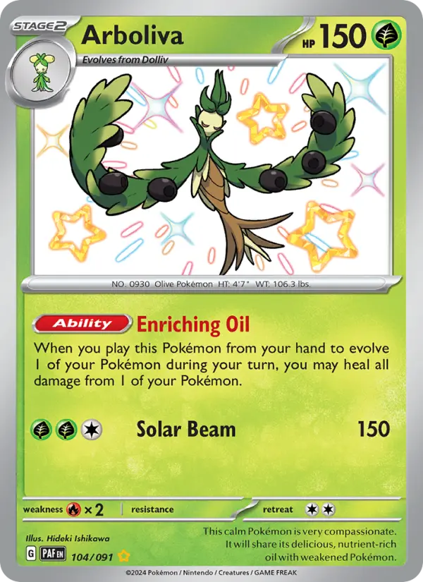 Arboliva — Paldean Fates card #104