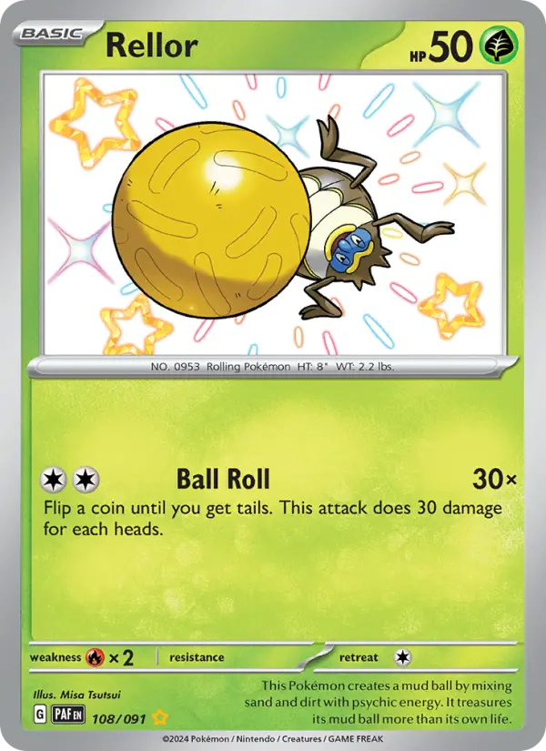 Rellor — Paldean Fates card #108