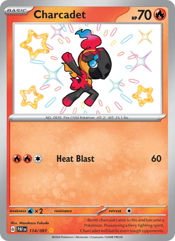 Charcadet — Paldean Fates card #114