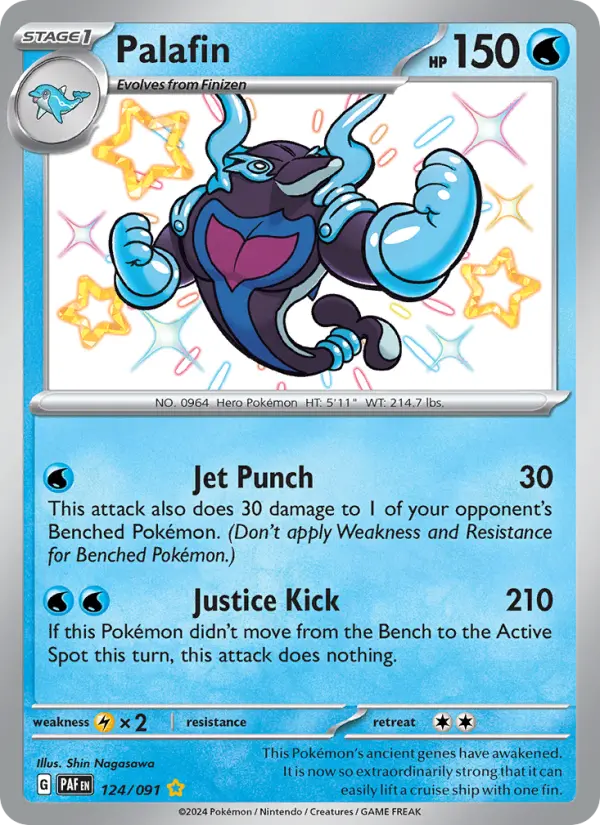 Palafin — Paldean Fates card #124