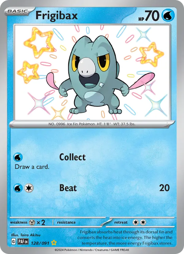 Frigibax — Paldean Fates card #128