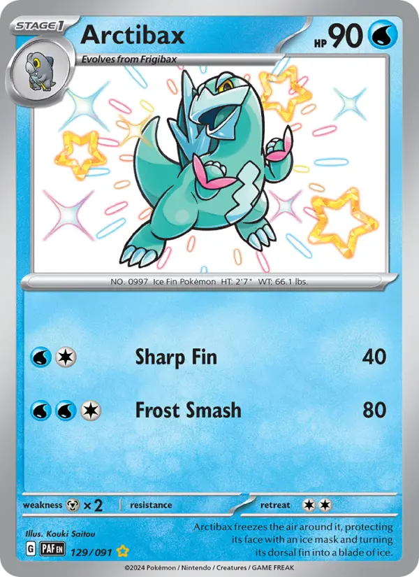 Arctibax — Paldean Fates card #129
