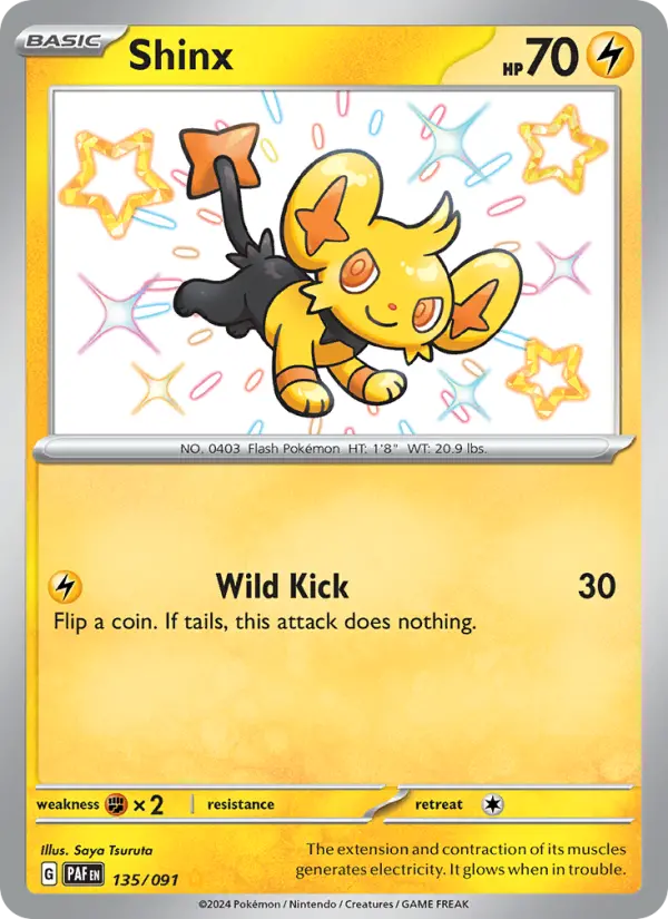 Shinx — Paldean Fates card #135
