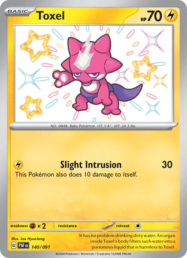 Toxel — Paldean Fates card #140