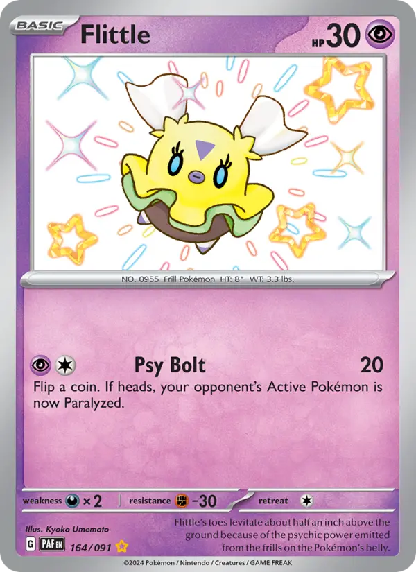 Flittle — Paldean Fates card #164