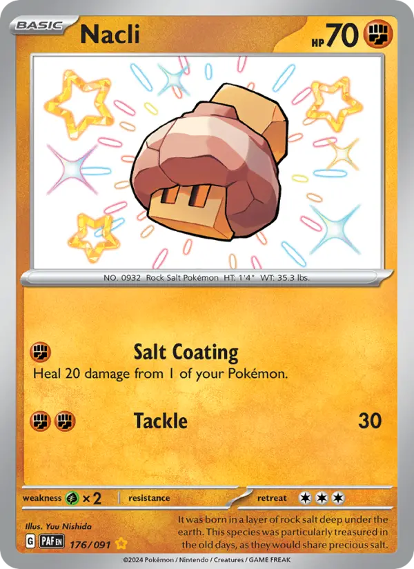Nacli — Paldean Fates card #176