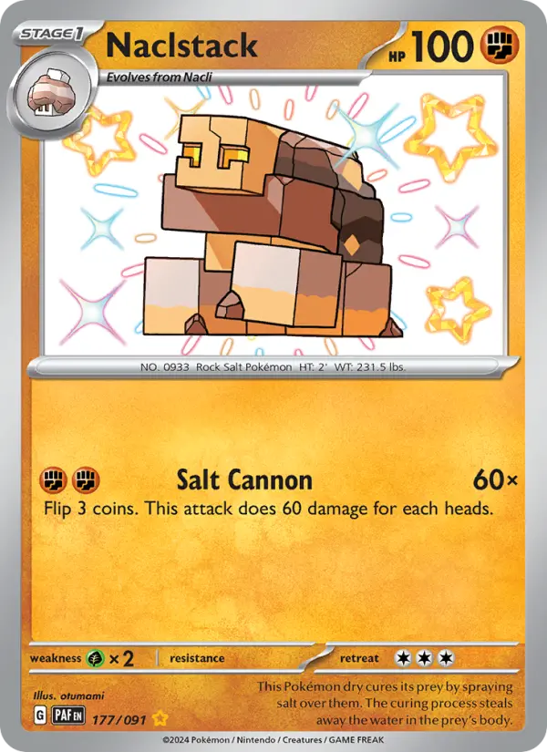 Naclstack — Paldean Fates card #177