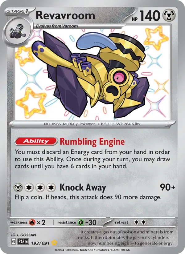 Revavroom — Paldean Fates card #193