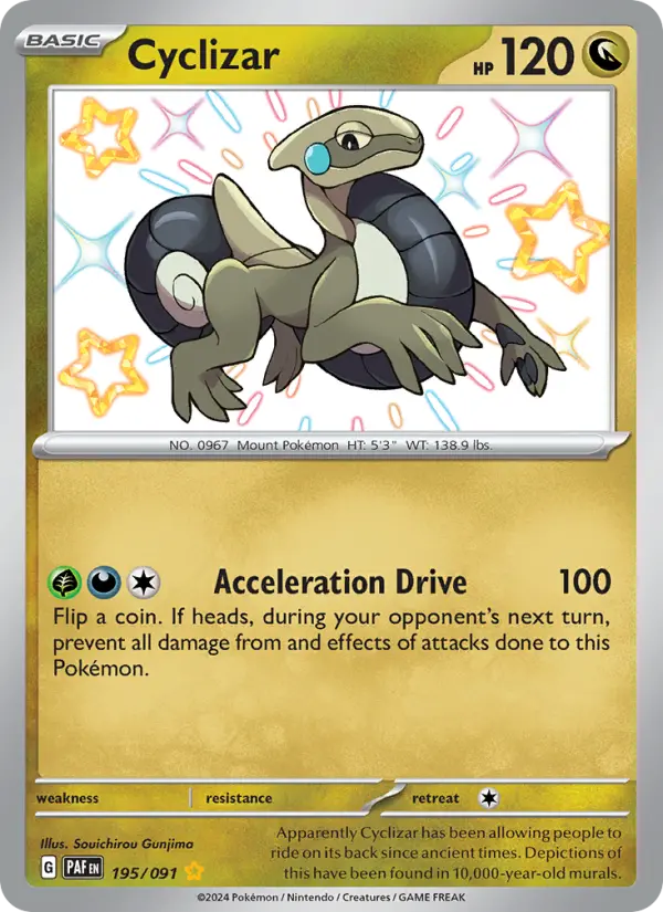 Cyclizar — Paldean Fates card #195
