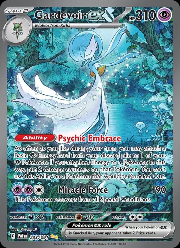 Gardevoir ex — Paldean Fates card #233