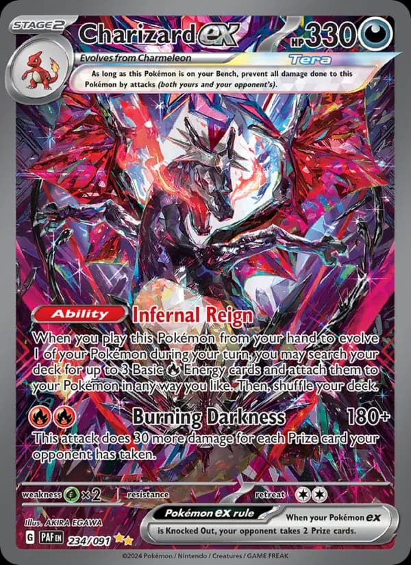 Charizard ex — Paldean Fates card #234