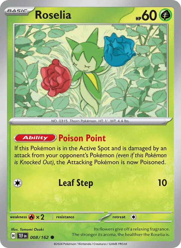 Roselia — Temporal Forces card #008