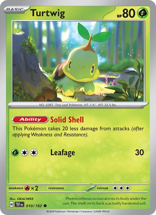 Turtwig — Temporal Forces card #010