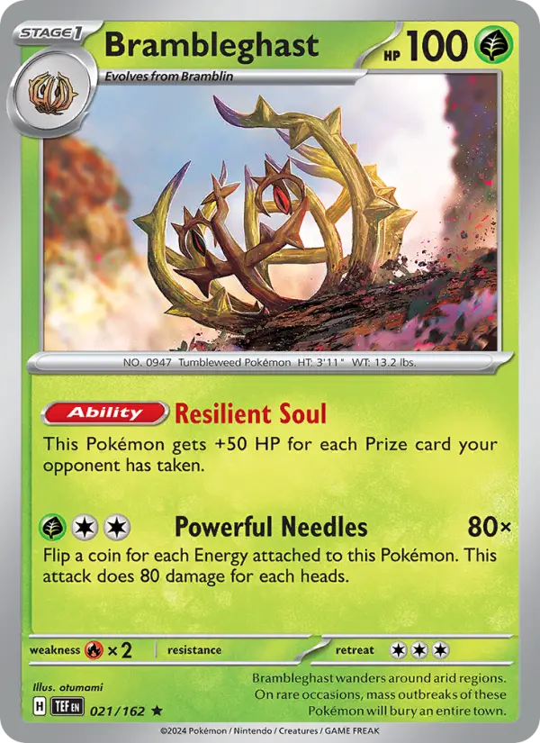 Brambleghast — Temporal Forces card #021
