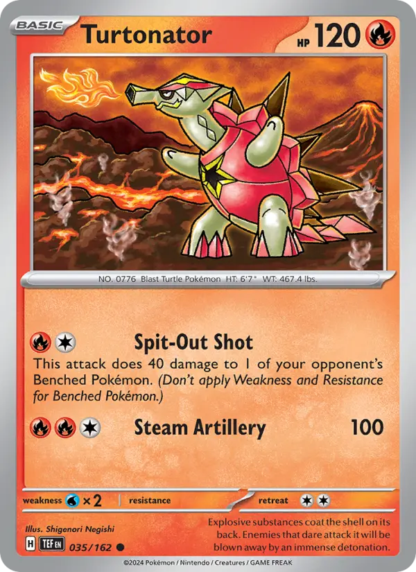 Turtonator — Temporal Forces card #035