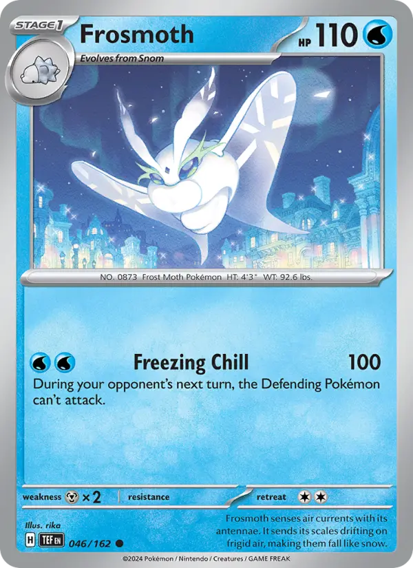 Frosmoth — Temporal Forces card #046