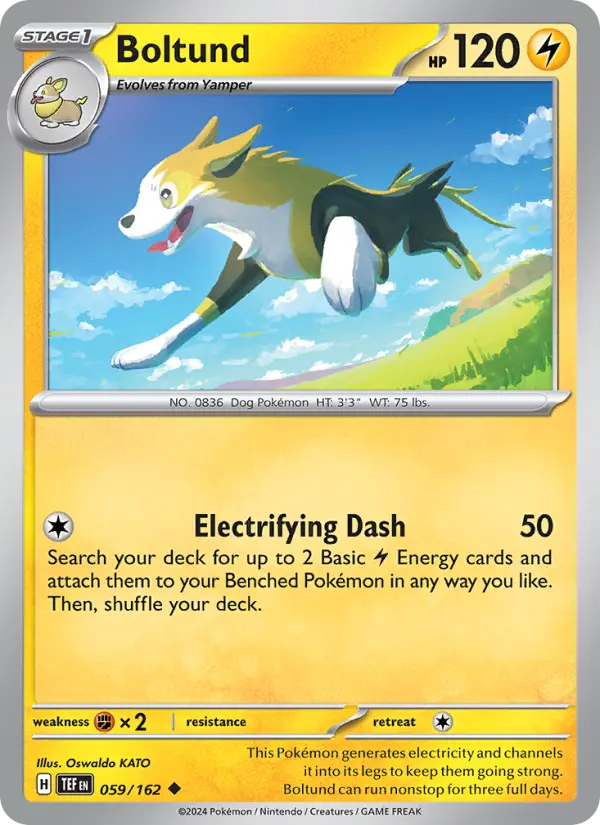 Boltund — Temporal Forces card #059