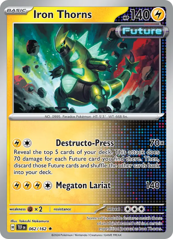Iron Thorns — Temporal Forces card #062