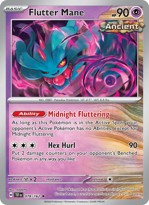 Flutter Mane — Temporal Forces card #078
