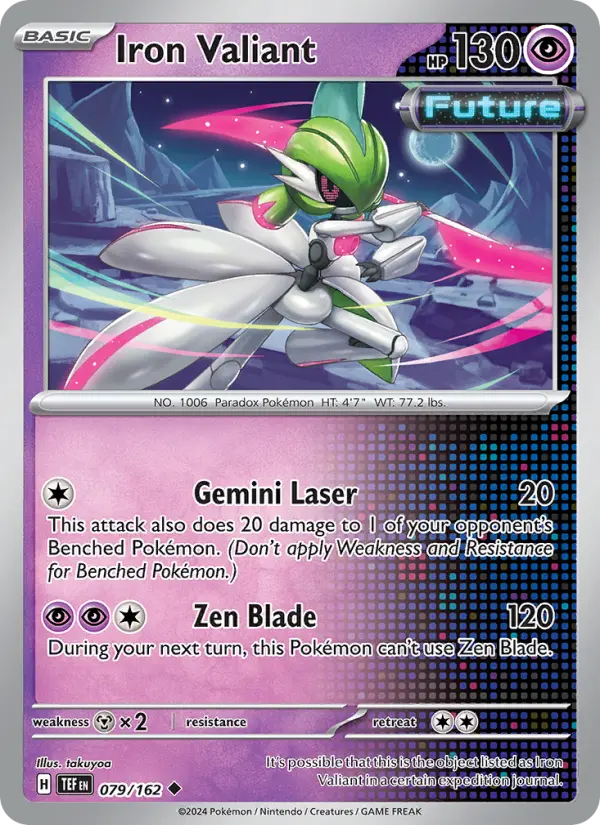 Iron Valiant — Temporal Forces card #079