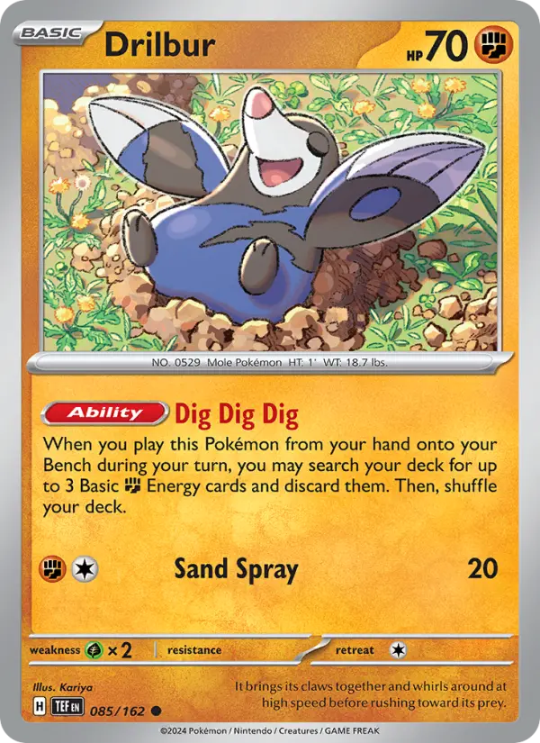 Drilbur — Temporal Forces card #085