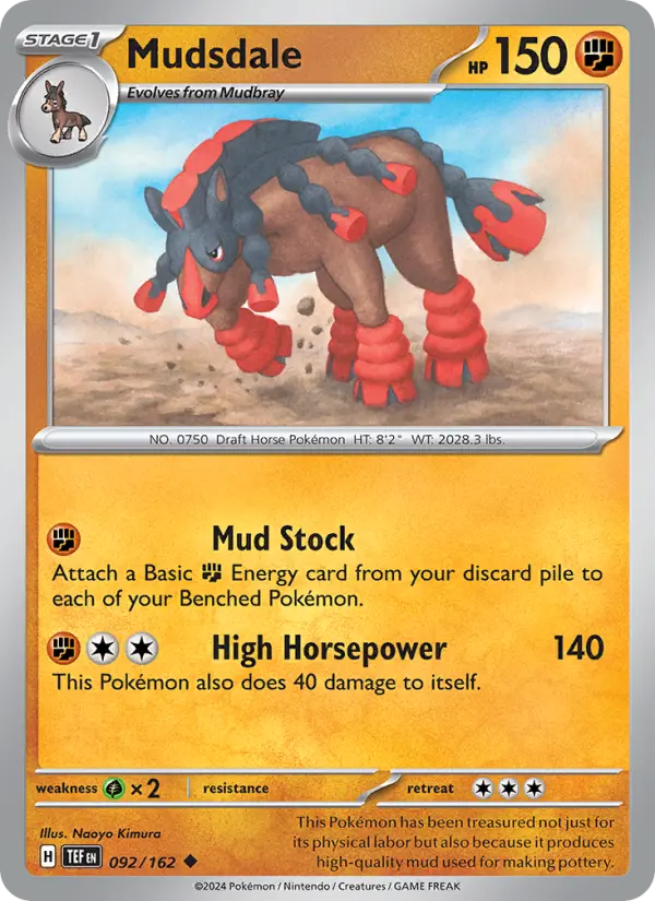 Mudsdale — Temporal Forces card #092