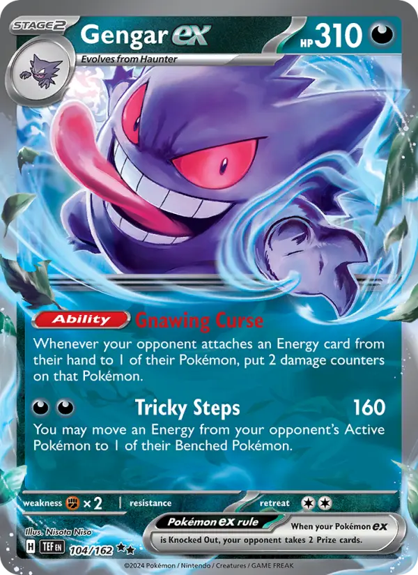 Gengar ex — Temporal Forces card #104