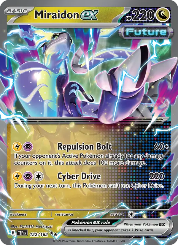Miraidon ex — Temporal Forces card #122