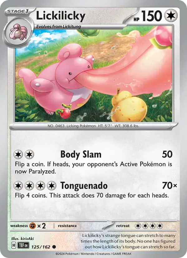 Lickilicky — Temporal Forces card #125