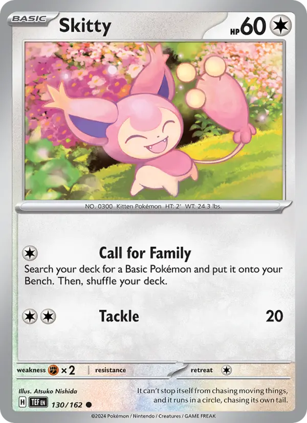Skitty — Temporal Forces card #130