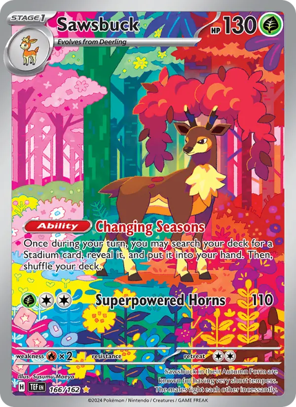 Sawsbuck — Temporal Forces card #166