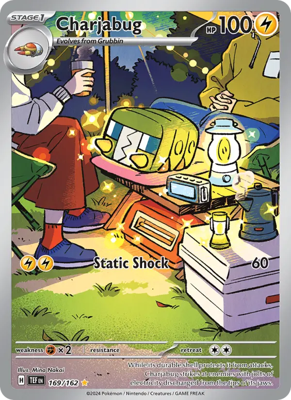 Charjabug — Temporal Forces card #169
