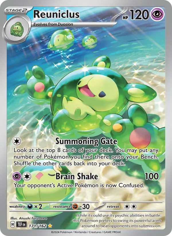 Reuniclus — Temporal Forces card #171