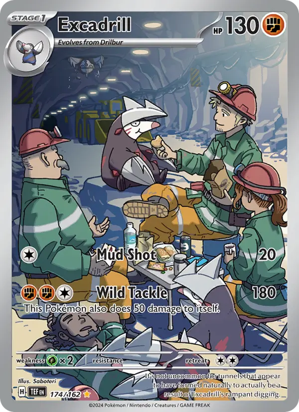 Excadrill — Temporal Forces card #174