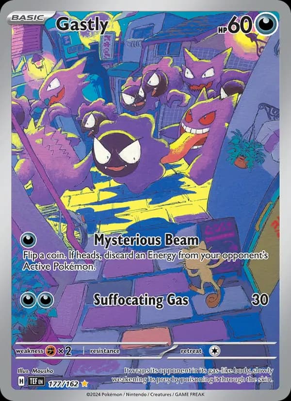 Gastly — Temporal Forces card #177