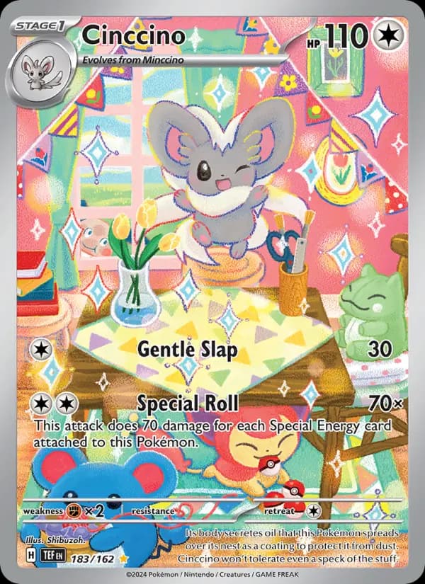 Cinccino — Temporal Forces card #183