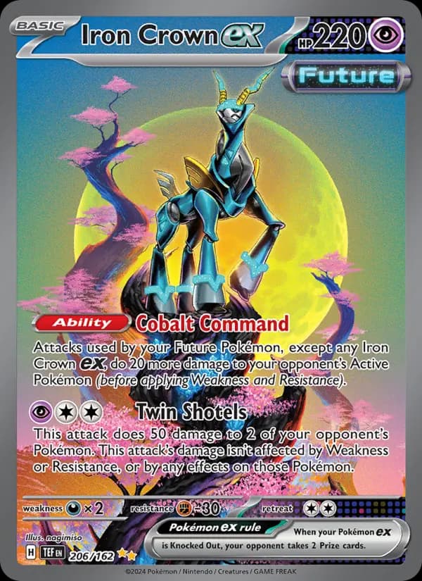 Iron Crown ex — Temporal Forces card #206